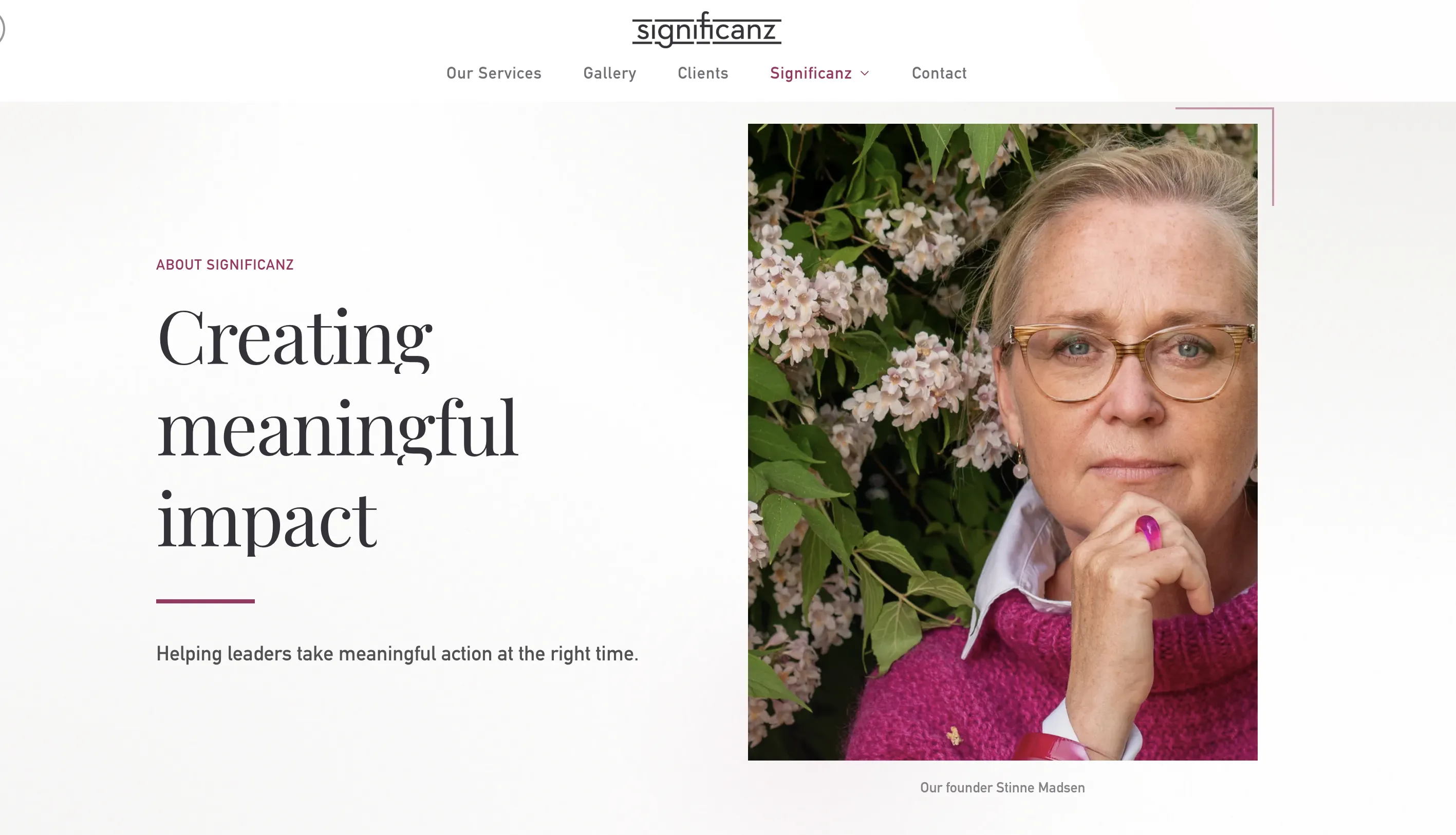 Significanz – Executive Coaching